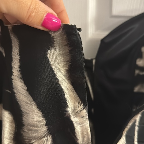 Dina Bar-El Zebra Print Dress (viscose, cotton, elastane) - S - Picture 5 of 11